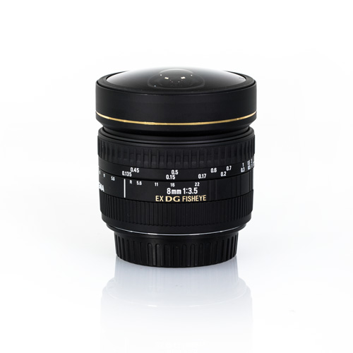 Sigma 8mm F3,5 EX DG Zirkular-Fisheye